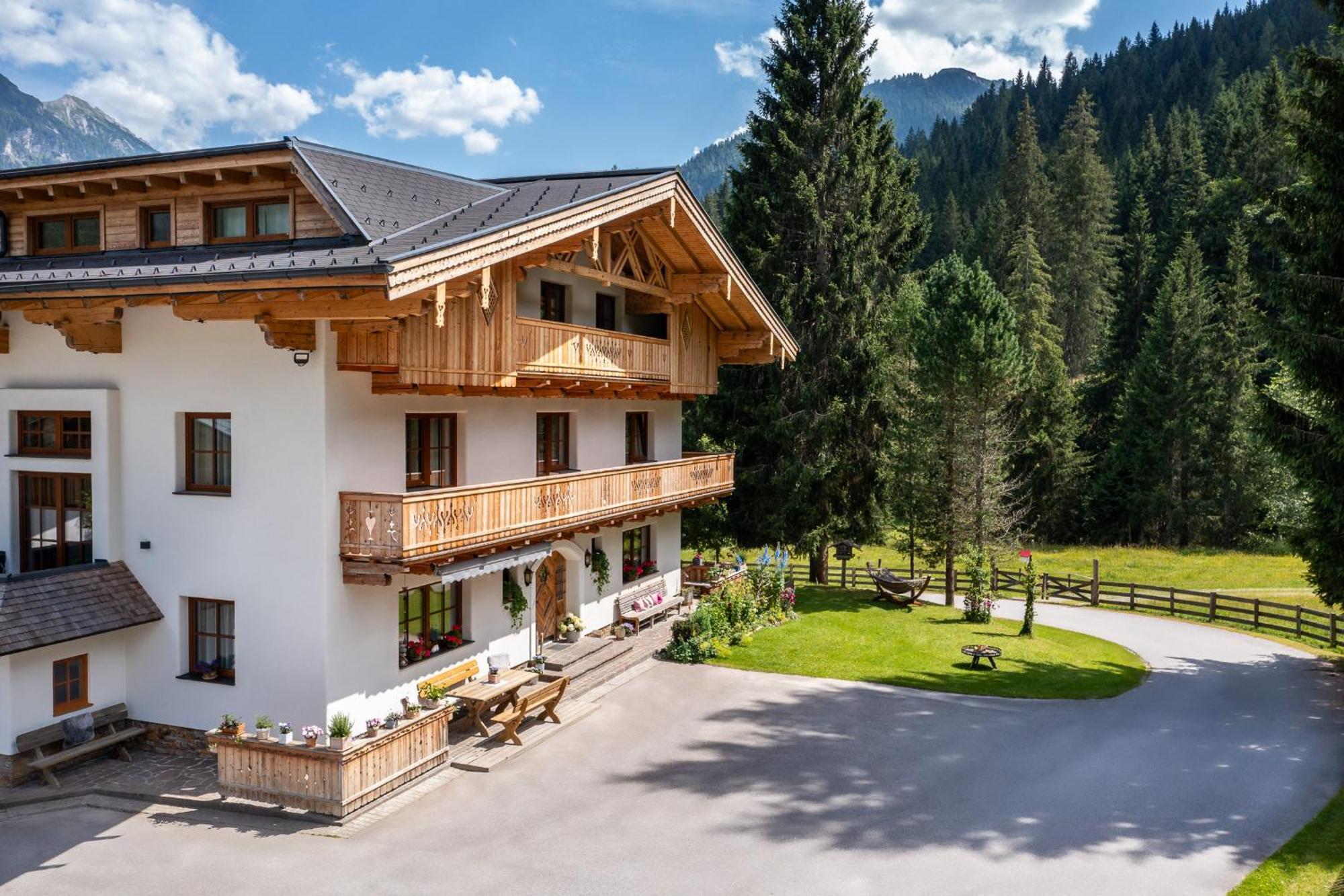 Pension Walchauhof ฟลาคเฮา ภายนอก รูปภาพ